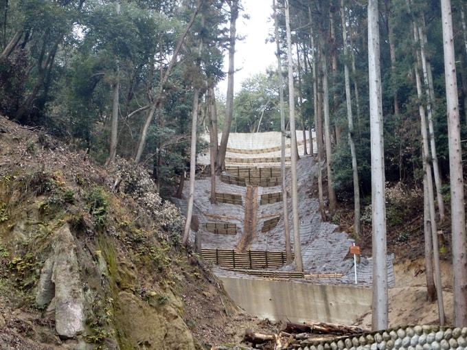 平成29年度：銀閣寺山腹工事：県土整備部：近畿中国森林管理局京都大阪森林管理署