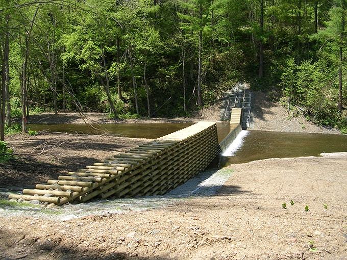 平成28年度：仁倉川治山工事：北海道森林管理局網走中部森林管理署