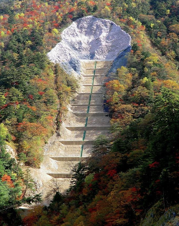 中津川(落合2)復旧治山工事