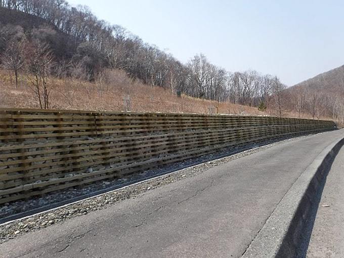 様似公園線道路維持工事